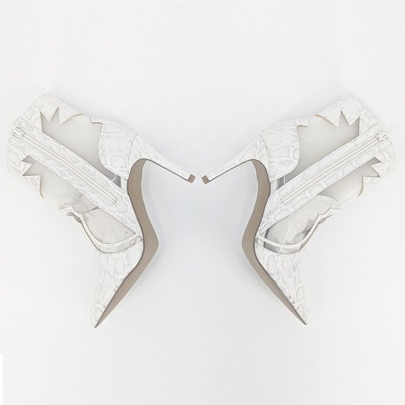 Betsey Johnson Lunas Snake Print Western Boots 7M - Picture 3 of 11